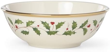 Lenox Holiday Christmas 4-Piece Bowls, Salad Bowl Set for 4 - Image 2
