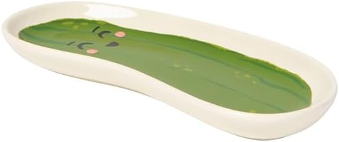 Jubilee Pickle Pal Shaped Stoneware Dish 3 x 6.75in - Image 2