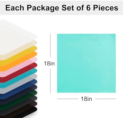 Hiasan Cloth Napkins Set of 6, 18 x 18 Inch, Aqua - Image 6