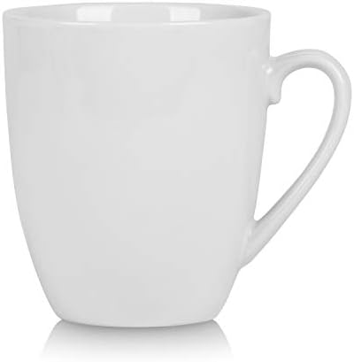 10 Strawberry Street Simply White 12 oz Mug, Set of 6 - Image 2