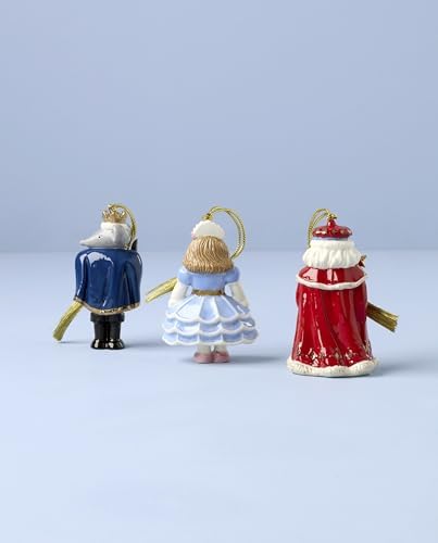 Lenox Nutcracker Ballet 3-Piece Christmas Hanging Ornament Set - Image 3