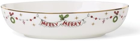 Lenox Merry Grinchmas Oval Serving Bowl by Lenox