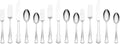 Oneida 896766 James Street Mirror 20 Piece Flatware Set (Pack of 3) by Oneida