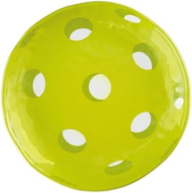 UP Pickleball Melamine Round Dessert Plates, Small Serving Plates, for Appetizer, Snacks, and Side Dishes, Multicolor, 6 Inch, Set of 4 - Image 6