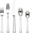 Lenox Esquire 65-Piece 18/10 Silverware Set for 12, Flatware by Lenox
