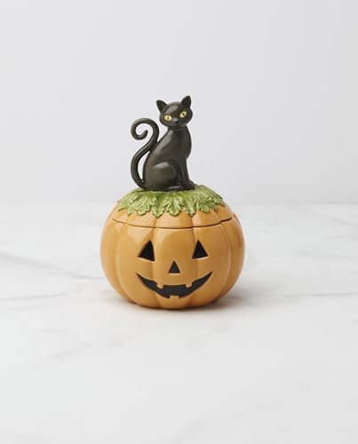 Lenox Haunted Halloween Gothic Candy Jar - Image 3