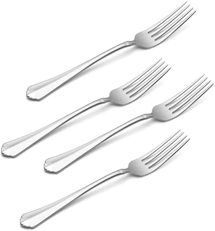 Oneida Juilliard Dinner Forks Silverware Set for 4, Flatware - Image 2