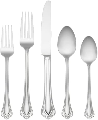 Lenox Alcott 89-Piece 18/10 Silverware Set for 12, Flatware - Image 2