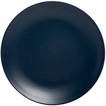 10 Strawberry Street Wazee Matte 8.25" Coupe Salad Plate, Set of 6, Midnight Blue - Image 4