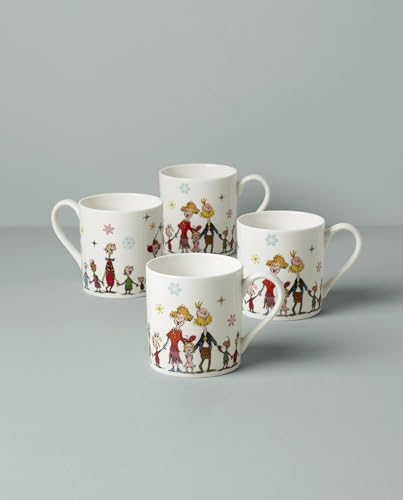 Lenox Merry Grinchmas Christmas Porcelain Mug Set for 4, 11oz - Image 2