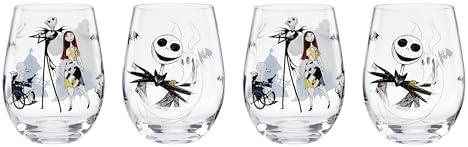 Lenox The Nightmare Before Christmas Assorted Tumblers, Set Of 4 by Lenox