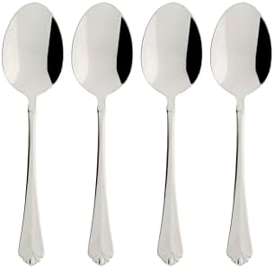 Oneida Juilliard Fine Flatware Dinner Spoons, 0.50 LB, Metallic by Oneida