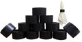 Handmade Black Plan Wooden Napkin Ring Made by Artisan Beautifully Crafted and Designed in India Set of 12