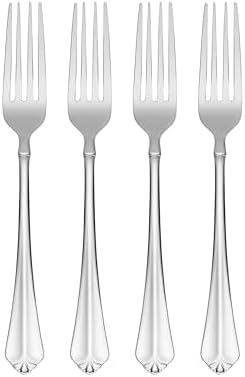 Oneida Juilliard Dinner Forks Silverware Set for 4, Flatware by Oneida