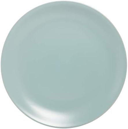 10 Strawberry Street Wazee Matte 10.5" Coupe Dinner Plate, Set of 6, Mineral Blue - Image 4