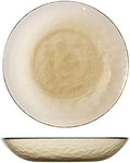 Fortessa Los Cabos Glass Dinnerware Collection, Coupe Entrée Bowl (Set of 4), 8.6 Inch/25oz, Ginger Root by Unknown