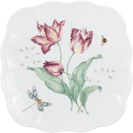 Lenox 894308 Butterfly Meadow Square 4-Piece Accent Plates - Image 2