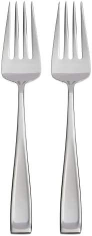 Oneida Moda 2-Piece Silverware Serving Forks, Flatware by Oneida