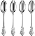 KEAWELL Luxury 4-Piece 18/10 Stainless Steel Dinner Spoon Set (Silver) by KEAWELL