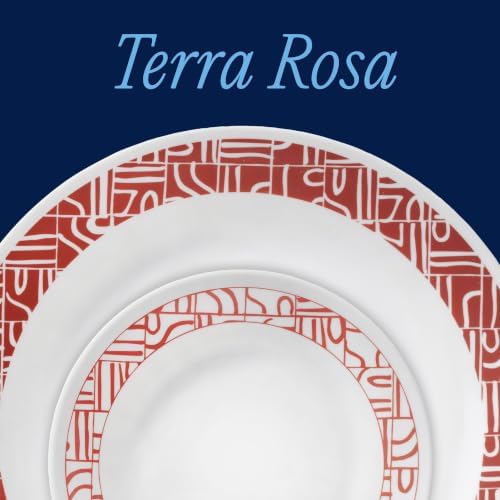 Corelle Terra Rosa 18-Piece Dinnerware Set, Service for 6 - Image 2