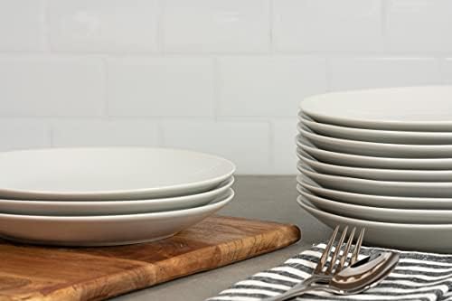10 Strawberry Street 7.5" Catering Coupe Salad/Dessert Plate, Set of 12,White - Image 4