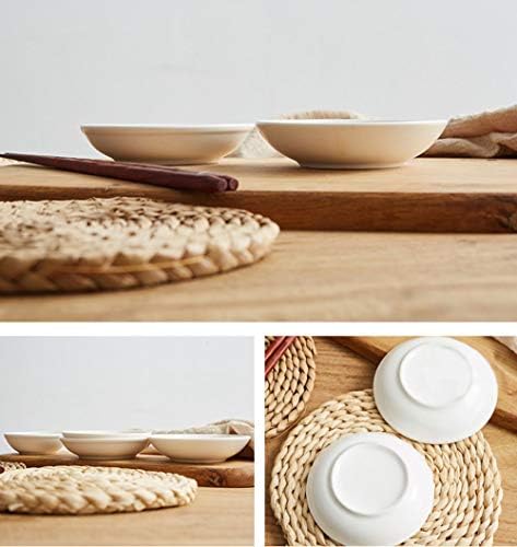 4pcs Ceramics Shiba Dog Seasoning Dishes Dipping Appetizer Plates - Image 6