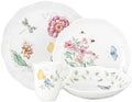 Lenox 817044 Butterfly Meadow 4-Piece Place Setting,White by Lenox