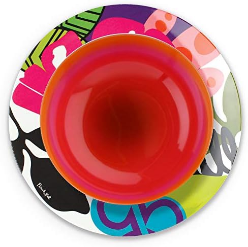 French Bull Melamine Assorted Plates-6 Piece Set -Melamine Dinnerware-Platter, Serving, Party, Platter, Dish (11" Dinner Plate, Assorted) - Image 2