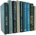 Real Books by Color® (Set of 3, Green) Decorative Bookshelf Home Decor Shelf Styling Photo Prop