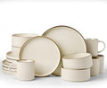 Famiware Dinnerware Set with Mugs, Creamic Plates and Bowls, Dishes for 4 by Famiware