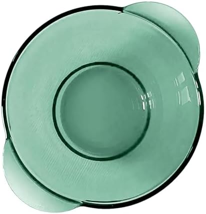 STP GOODS Glass Dinner Plates Set of 4 – Borosilicate Salad & Soup Plates, Transparent Glass Serving Plates for Pasta, Bread, Dessert & Appetizers, Dishwasher Safe Tableware - Image 5