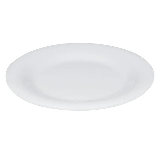 G.E.T. 7.5" Heavy-Duty Wide Rim Melamine Salad Plate (Set of 4)