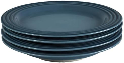 Le Creuset PG9300S4-226M Salad Plates (Set of 4), 8.5", Marine by Unknown