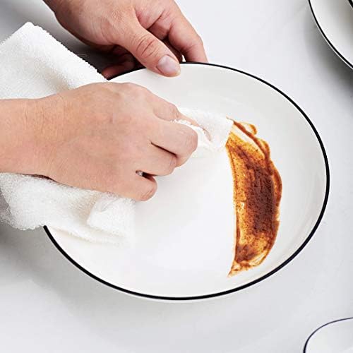 YOLIFE 10 inch Dinner Plates Set of 6 - Image 5