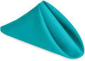 Hiasan Cloth Napkins Set of 6, 18 x 18 Inch, Turquoise by Hiasan