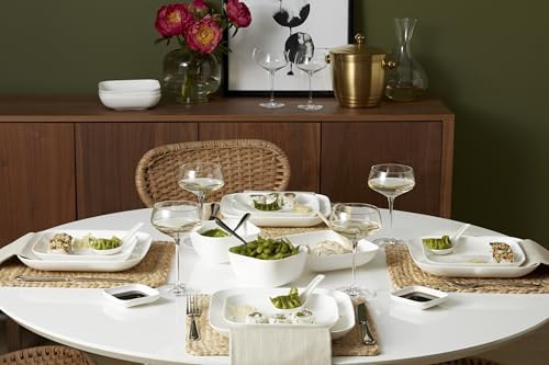 Lenox Studio 1414 Square Bone China 16-Piece Dinnerware Set for 4 - Image 5