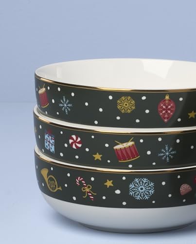 Lenox 898403 Nutcracker Ballet All Purpose Bowls, Service For 4, Christmas Dishes, Dinnerware Set, Holiday - Image 3