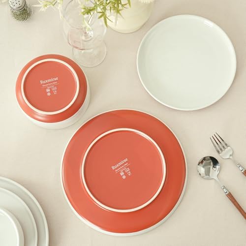Stoneware Cereal & Soup Bowls, Set of 4, 6-Inch, White - Image 6