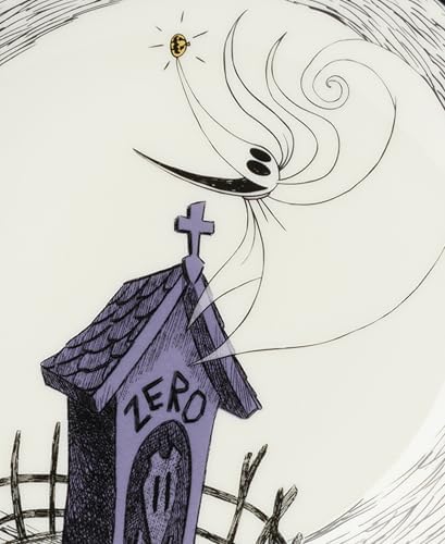 Lenox Nightmare Before Christmas Halloween Accent Plates, Appetizer Set - Image 4