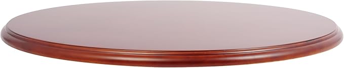 27.56'" Wood Lazy Susan for Table Top,Round Lazy Susan Organization,Extra Large Turntable Serving Tray for Dining Table, Pantry, Kitchen, Countertop, Cupboard,Home Decor, Walnut Wood
