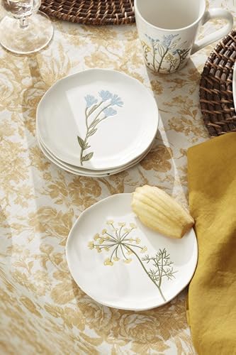Lenox Wildflowers 4-Piece Tidbit Plates, Dessert Plate Set for 4 - Image 6
