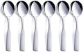 Stainless Steel Round Soup Spoon Set of 6 by FULLYWARE