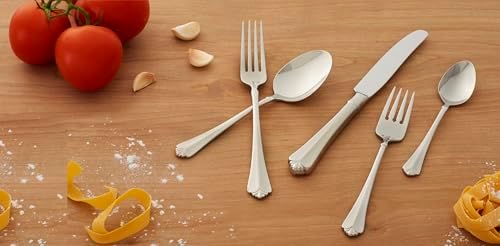 Oneida Juilliard Iced Tea Spoons Silverware Set for 4, Flatware - Image 2