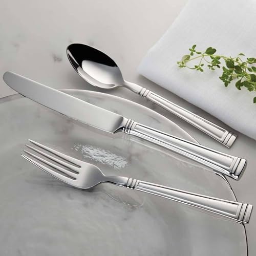 Lenox Esquire 65-Piece 18/10 Silverware Set for 12, Flatware - Image 6