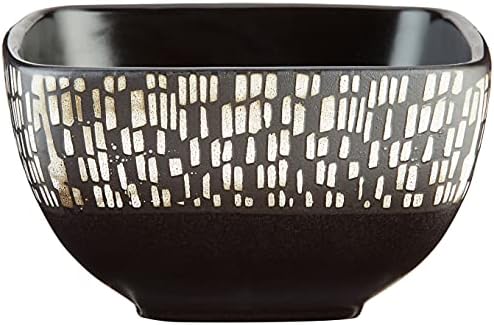Elama’s Naina 16 Piece Double Bowl Stoneware Dinnerware Set - Image 4