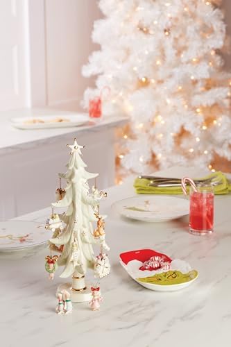 Lenox Merry Grinchmas Christmas Accent Plates, Appetizer Plate Set for 4 - Image 4