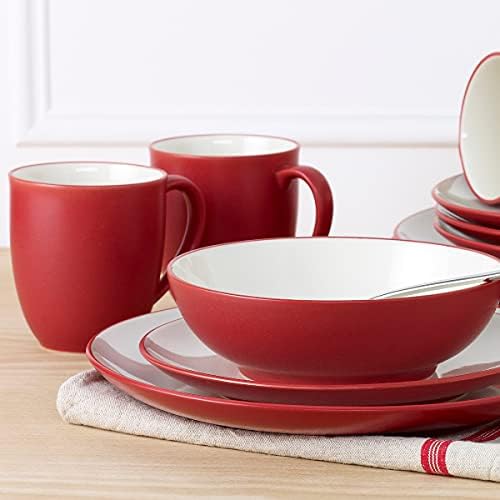 Noritake Colorwave Raspberry 4-Piece Coupe Place Setting, Service for 1 - Image 4