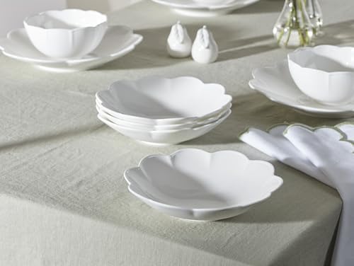 Lenox Studio 1414 Scallop Bone China 16-Piece Dinnerware Set for 4 - Image 4