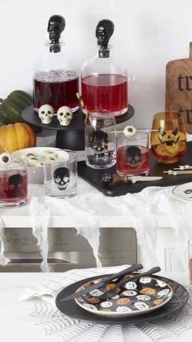 Oneida Vintro Halloween Skeleton 5-Piece Whiskey Glass Set - Image 6