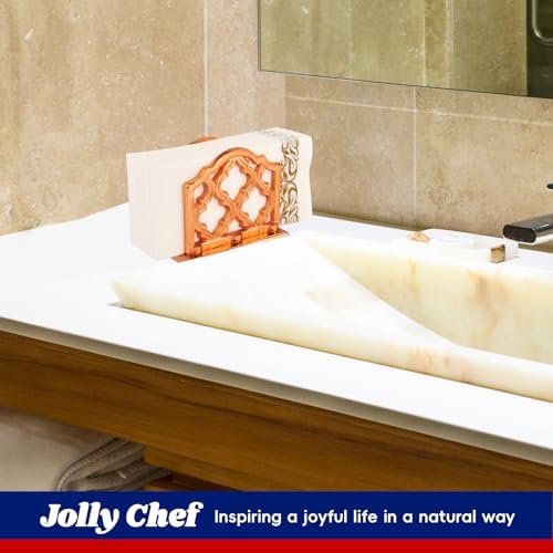 100 Gold and White Disposable Hand Towels, Paper Guest Towels for Parties - Image 6